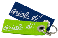 Filz-Anhänger »Griaß di« 