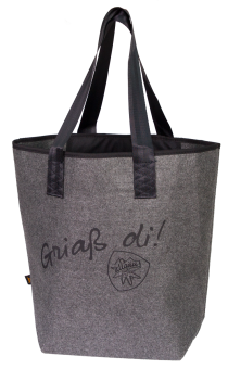 Filz-Tasche »S(c)hopper« | anthrazit anthrazit