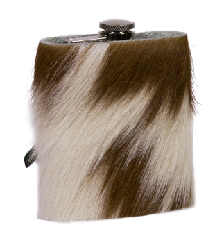 Flachmann »Kuhfell« Kuhfell