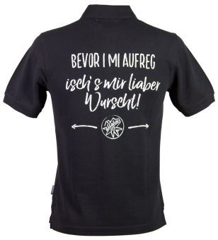 »Bevor i mi aufreg« | schwarz 3XL