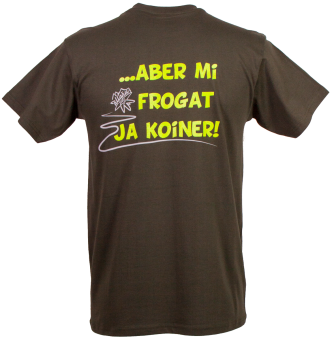 »i dät's scho wissa« | khaki S