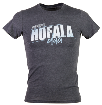 »Hofala dua« | anthrazit-meliert 