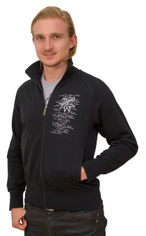 Sweat-Jacke HE »Hoher Süden« | schwarz 