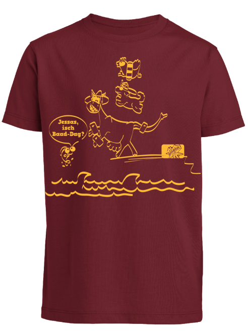 »Baad-Dag« | burgund 