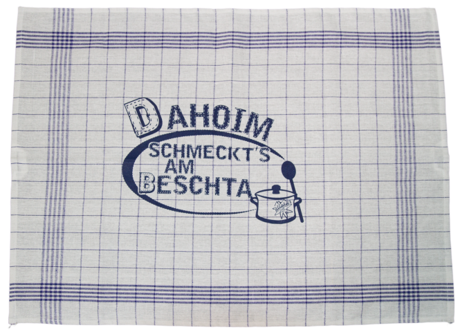 G'schirrtuch »Dahoim schmecht's...« 