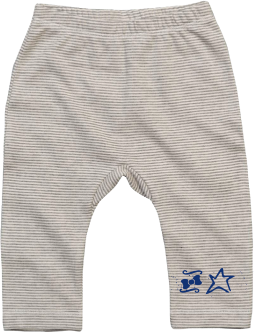 »Prinz« | Hose hellgau-gestreift 