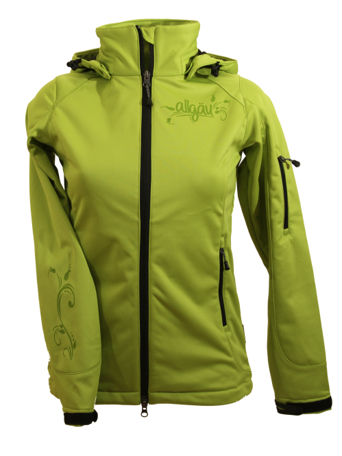 Softshell-Jacke DA »Iseler« | kiwigrün 