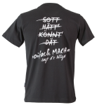 »Sott Hätt Könnt« | schwarz XL