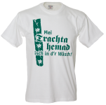 »Trachtahemad mit Träger« | weiß 3XL