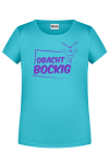 »Obacht bockig« | pacific blau 